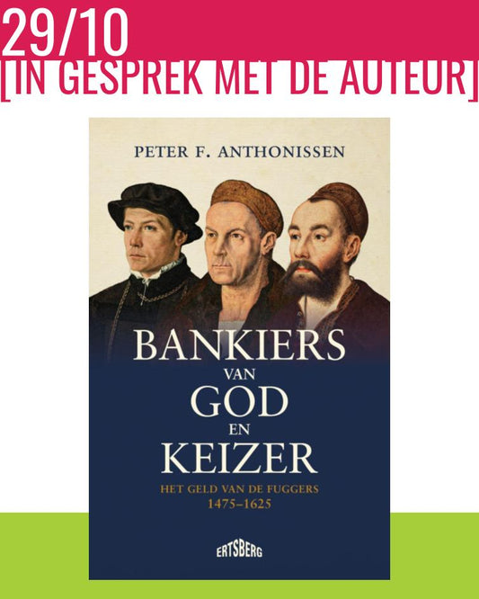 29 oktober - Peter F. Anthonissen bij Boekhandel Salvator